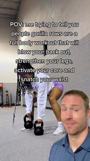 Gorilla row variation 101! #stitch @LiftwithLayla | Fitness @Muscle and Motion and also ft vids from @everygotdamndre , emily_mcelligott/IG