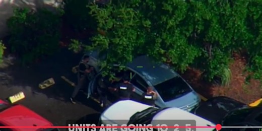 Violent confrontation at work site ends in arrest