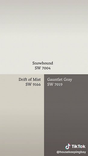 Color Combinations with Sherwin Williams' Snowbound