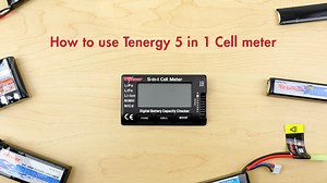 Watch How to use Tenergy's battery pack checker on Amazon Live