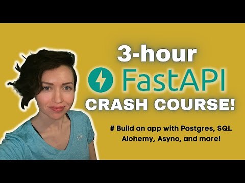 Fast API Crash Course Code-along | Build an app with Postgres, SQL Alchemy, Async, and more