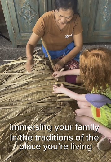 Experience the magic of Bali with Boundless Life! 🌴✨ Join us for unforgettable experiences immersing your family in local culture and traditions this April, families in Bali have experienced: 🌿Our parents participated in a workshop on making jamu, Indonesia's traditional herbal remedy, and canang sari, a Balinese offering. 🍜Our parents learned how to prepare Indonesian local delights, including bubur ketan hitam and more. 🧘‍♀️ Our parents joined us for a meditative mandala art session, allow