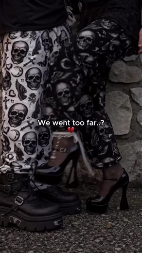 We went too far 💔😩 #goth #gothgirl #gothic #gothtok | goth girl