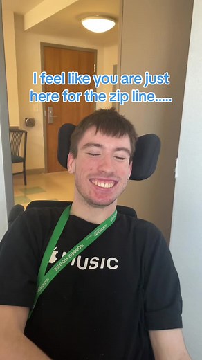 Its my zipline now…