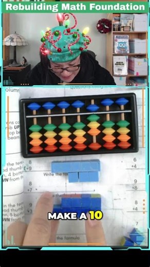 Teaching Math: The Secret Trick to Adding 9! #shorts