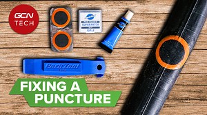 Fixing a puncture on your bike is an essential skill for all cyclists to learn. Alex runs step-by-step through the process of using a puncture repair kit to patch up a punctured inner tube. This video includes steps on removing your wheel and inner tube, as well as helping you locate the puncture itself. GCN's Essential Guide to Bike Maintenance 👉 https://gcntech.co/maintenancebook | GCN Tech