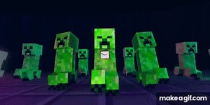 Creeper Rap REMIX! 2021 - Minecraft on Make a GIF