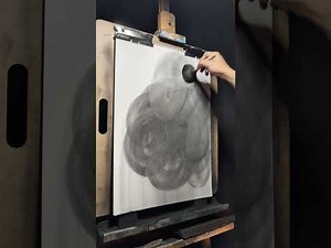 How to Draw a Charcoal Landscape (Relaxing, Real-Time ASMR Lesson)