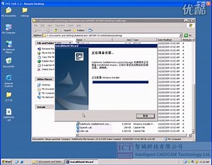 SW2010 Network License Manager 激活示范动画