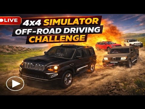 4x4 Offroad Driving Challenge 💥 Scorpio vs Bolero Towing Test | Car Simulator Game