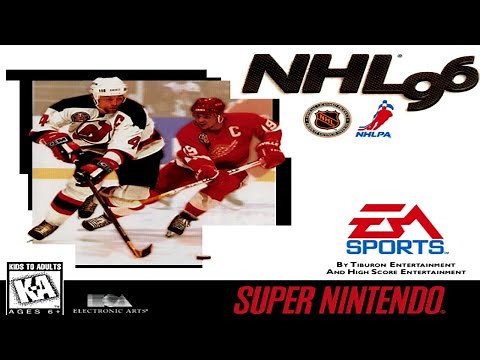 NHL 96 GamePlay (SNES)