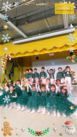 🔔 Our talented K2 students delivered a spectacular Christmas show full of energy and spirit! Their beautiful singing and creative acts filled the room with holiday joy. Proud parents, enjoy the festivities with your stars! ❄️🎄 #Christmas #PerformingArts #MerryChristmas #buildingconfidence | Sunkids Kindergarten/Preschool