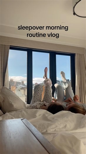 #sleepover #bestie #friendship #morning #morningroutine #morningvlog #vlog