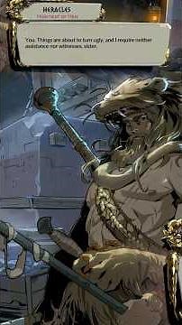 Heracles competes with Mel in Ephyra for the first time #hades2