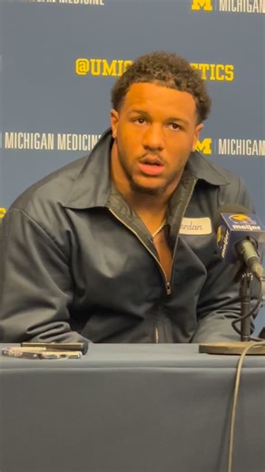 RB Jordan Marshall on his running style. He had 153 total yards and a TD today 〽️ #GoBlue | Michigan Football on UMGoBlue