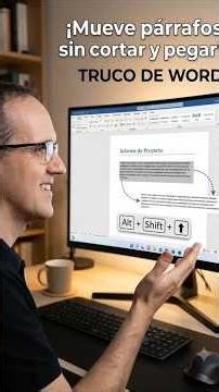 Finally! The trick for moving paragraphs in Word