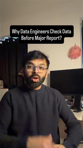Why Data Engineer Check the Data