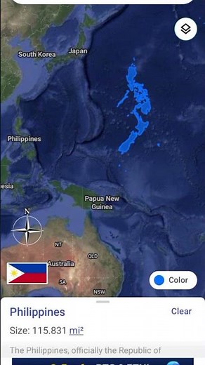 **New Zealand 🇳🇿 vs Philippines 🇵🇭 | Massive Map Size Comparison | Navigeomaps**
