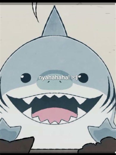 Jeff the land shark reacting #memes #cute
