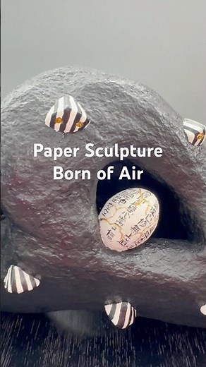 Paper Sculpture -Born of Air