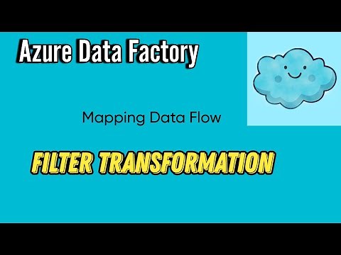 Filter Transformation in Mapping Data Flow | Azure Data Factory Tutorial | Beginner Level