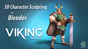 3D Character in Blender - Viking edition course
