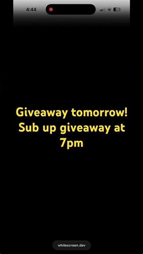 Giveaway tomorrow at 6 pm I will use wheel of names user chr0lloblox.