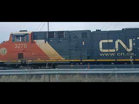 CN Train 301 + CN Train Q 139 Battle Creek Michigan 3/14/26