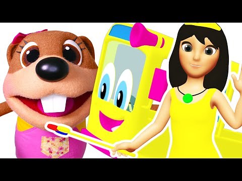 Princess Colors "Hello Yellow" + More | Wheels On The Bus, Nursery Rhymes by Busy Beavers
