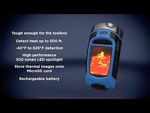 Seek Reveal Thermal Imaging Camera Product Tour — Allied Electronics & Automation