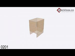 Box Styles explained, Fefco 0201