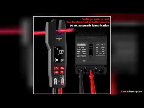 U6 U6X Digital Fork Clamp Meter 600A Current Open Jaw Ammeter Multimeter DC AC Current Hz Electrica