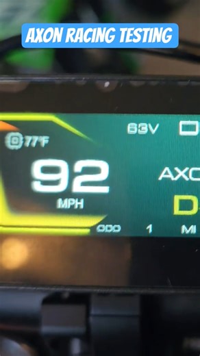 Testing my Axon Racing Phase controller and Axon Racing Pulsar motor on stock battery. #AxonRacing l