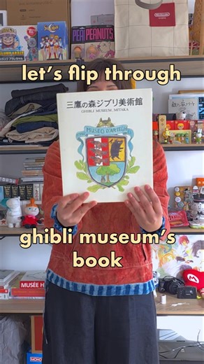 📖 book flip through 13: ghibli museum's book