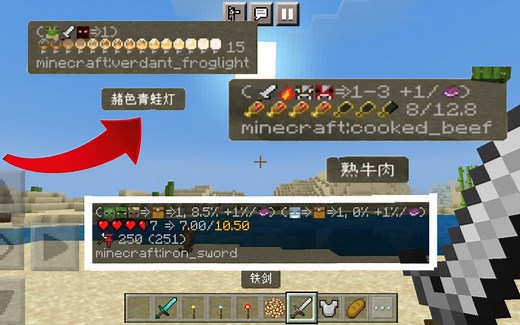 Minecraft基岩版插件：高级物品信息显示
