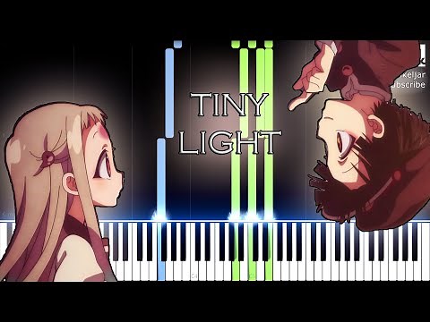 Jibaku Shounen Hanako-Kun ED - Tiny Light (Piano + Sheets) // Synthesia