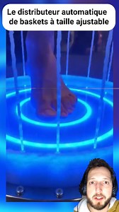 distributeur automatique de baskets à taille ajustable #fblifestyle | La Marmotte Masquée