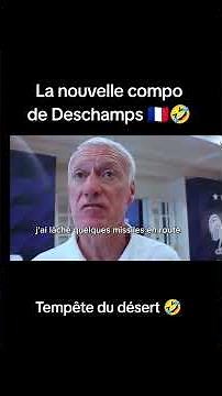 Deschamps' new lineup 🇫🇷🤣 #humor #parody #football #soccer #mbappe #francefootballteam #funny