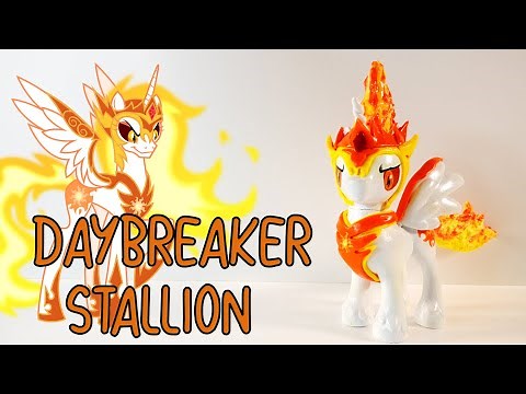 My Little Pony Daybreaker Genderbend Transformation Custom Tutorial