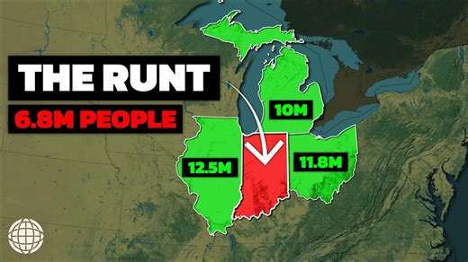 Indiana’s low population explained why few Americans live there | Regional insights