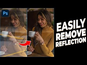 How to Easily Remove REFLECTIONS in Photoshop!