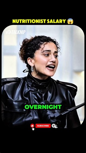 Taapsee Pannu Nutritionist ₹1 Lakh! 😳 #shorts #viral