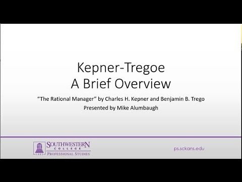 Kepner-Tregoe: A Brief Overview and Q&A