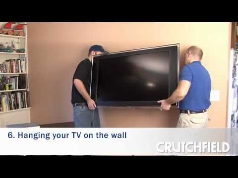 How to Wall-Mount an LCD or Plasma TV | Crutchfield Video