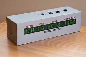 Back To The Future Clock #piday #raspberrypi @Raspberry_Pi