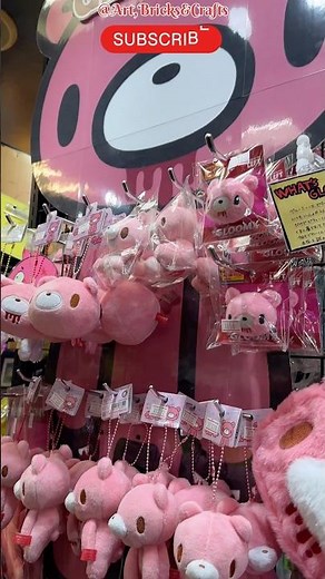 Rare Gloomy Bear Finds in Tokyo! 😍#ytshorts #shortsfeed #bear #toys #japan