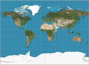 Miller cylindrical projection - Alchetron, the free social encyclopedia
