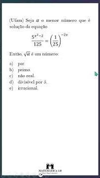 Qual o valor da raiz quadrada de alpha?