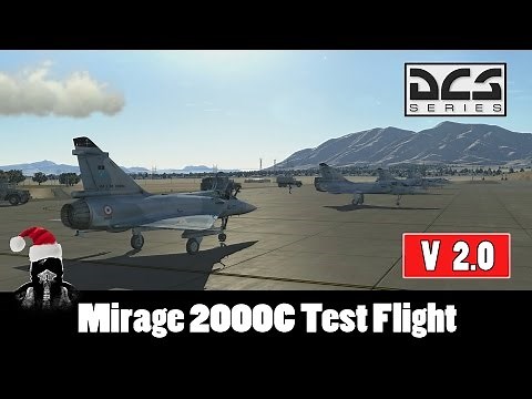 DCS Mirage 2000 Test Flight y Review (Español)