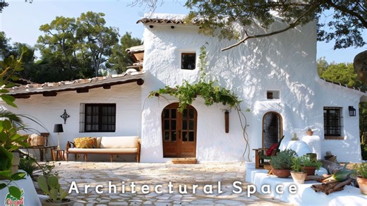 【建筑空间】地中海风格家居设计 | 将地中海带入你的家_哔哩哔哩_bilibili